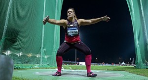 Zagreb, 03.09.2013 - Atletika: Nastup Sandre Perkovic na 63. Hanzekovicevom memorijalu