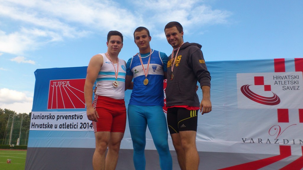 Matija Gregurić, nastupit će u u kladivu 6kg.