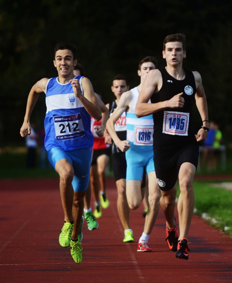 Finiš Juraja Pavleka na 800m