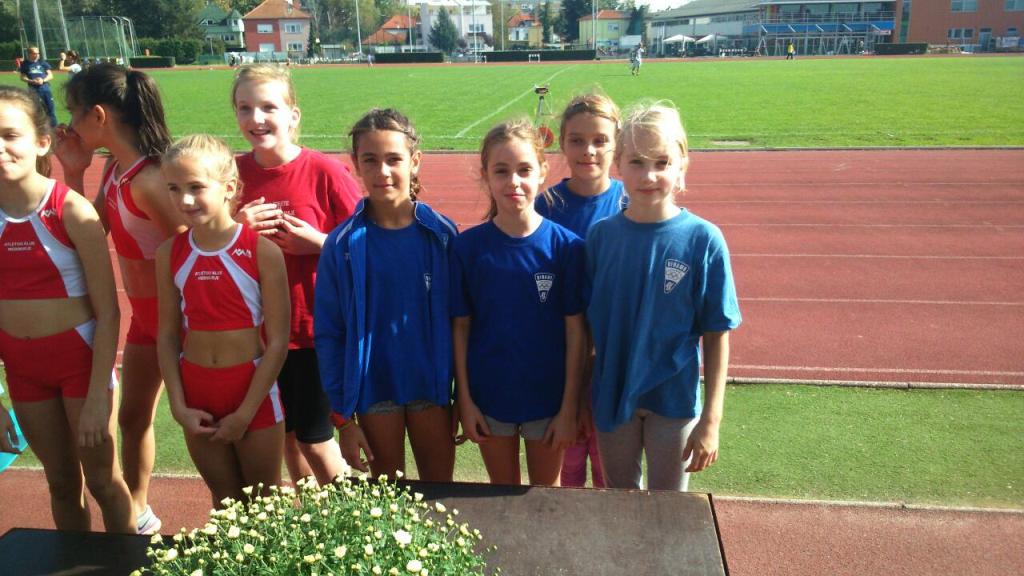 Angry blue birds, nesuđene pobjednice u štafeti 4x60m, (Grd, Lugarić, Cipek ,Bergant