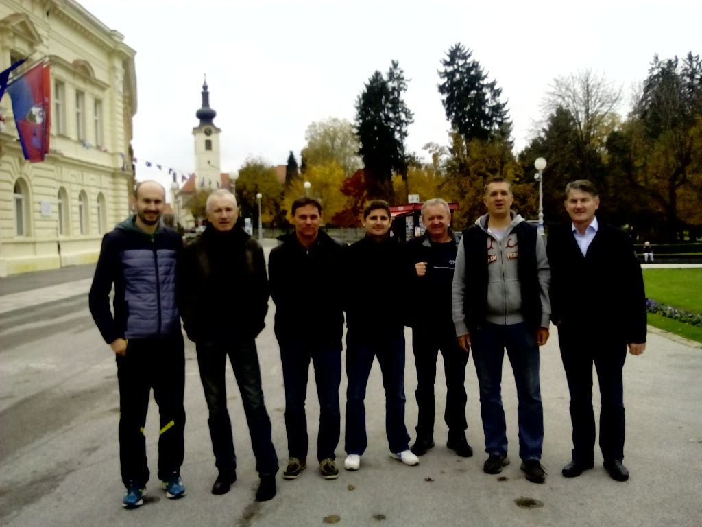 Susret generacija - Nemec,Budija, Kršek, Petrović, Palčić, Pešić, Zorko