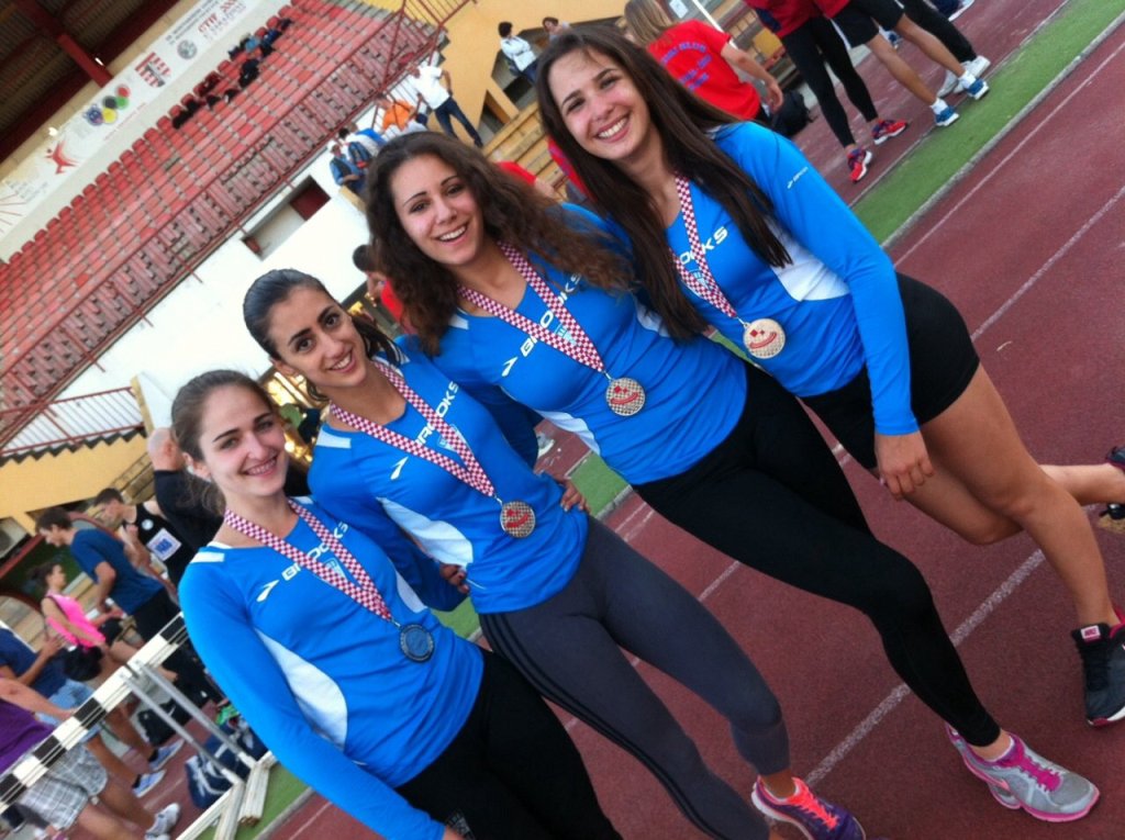 Viceprvakinje Hrvatske 4x400m