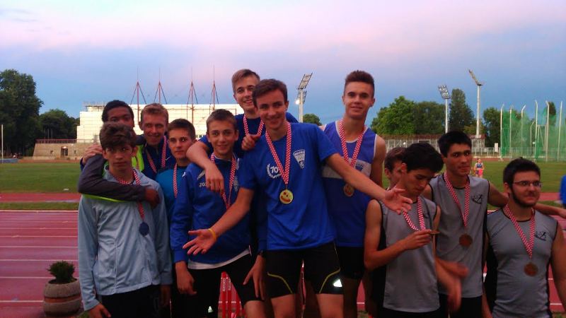 Zlatni trkači na 4x100: FABIJANIĆ, PRUGOVEČKI, SVIRAČ I BILMAN