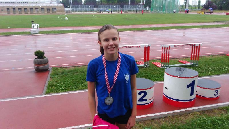 Srebrna preponašica Petra Tardelli
